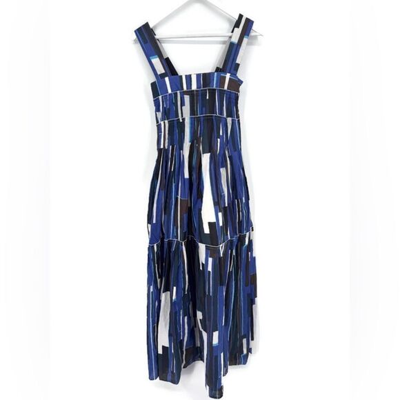 Plan C Rhythm Maxi Dress Blue Size 34 US XS - Picture 6 of 12